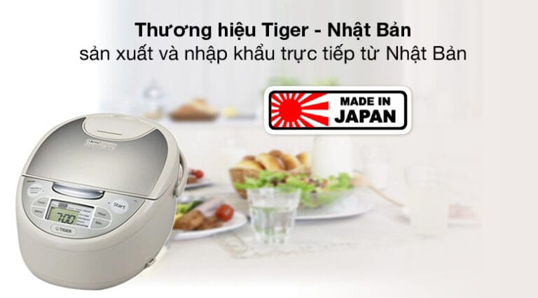 Nồi cơm điện tử Tiger Nhật Bản – Sự lựa chọn hoàn hảo cho bữa cơm gia đình