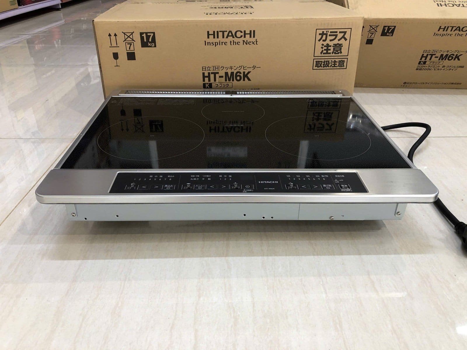 Bếp từ Nhật Bản nội địa Hitachi HT-M6K - Ảnh 11