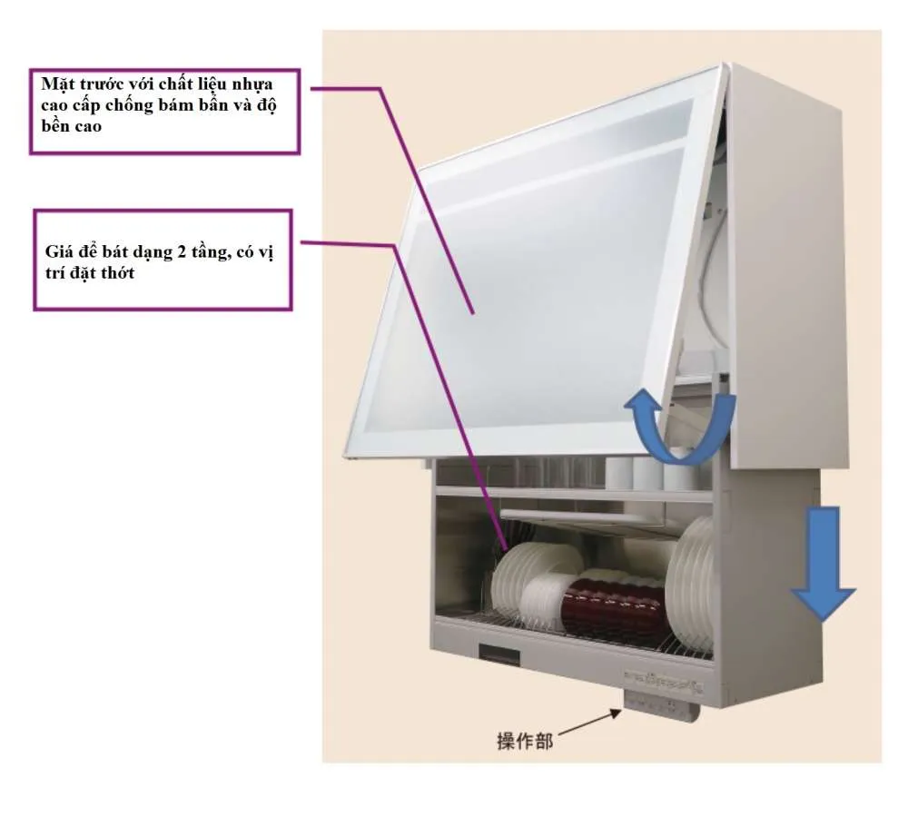 chạn sấy bát Kanazawa Kogyo KEL-E090D35