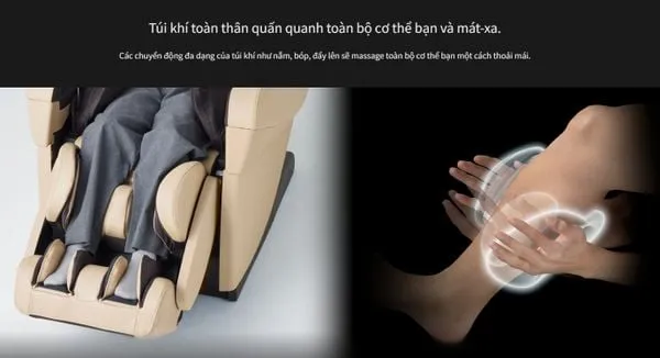 Ghế Massage Toàn Thân Panasonic EP-MA120