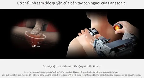 Ghế Massage Toàn Thân Panasonic EP-MA120