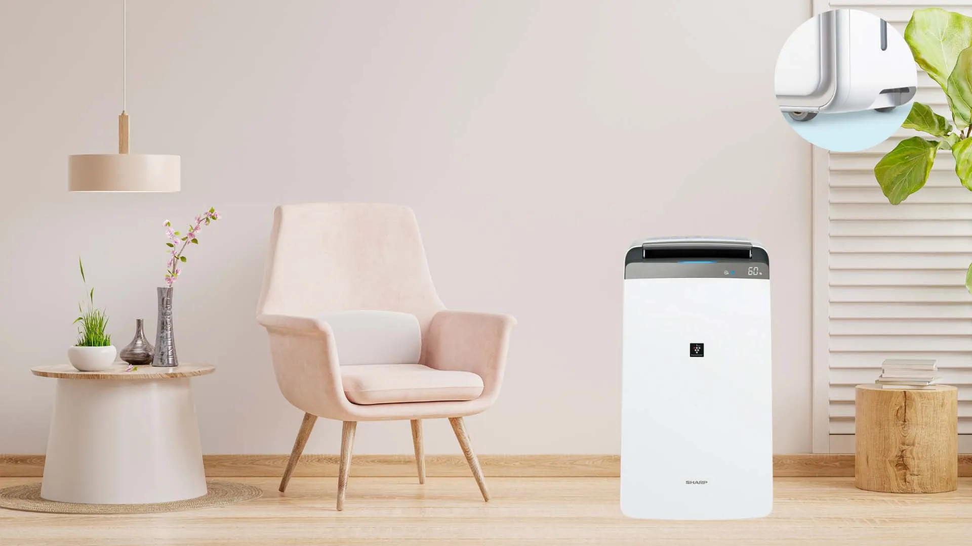 Máy hút ẩm Sharp CV-P180 Model 2022 Máy hút ẩm Sharp CV-P180