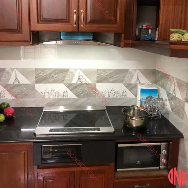 Nắp chắn dầu bếp từ 60 cm - Ảnh 2