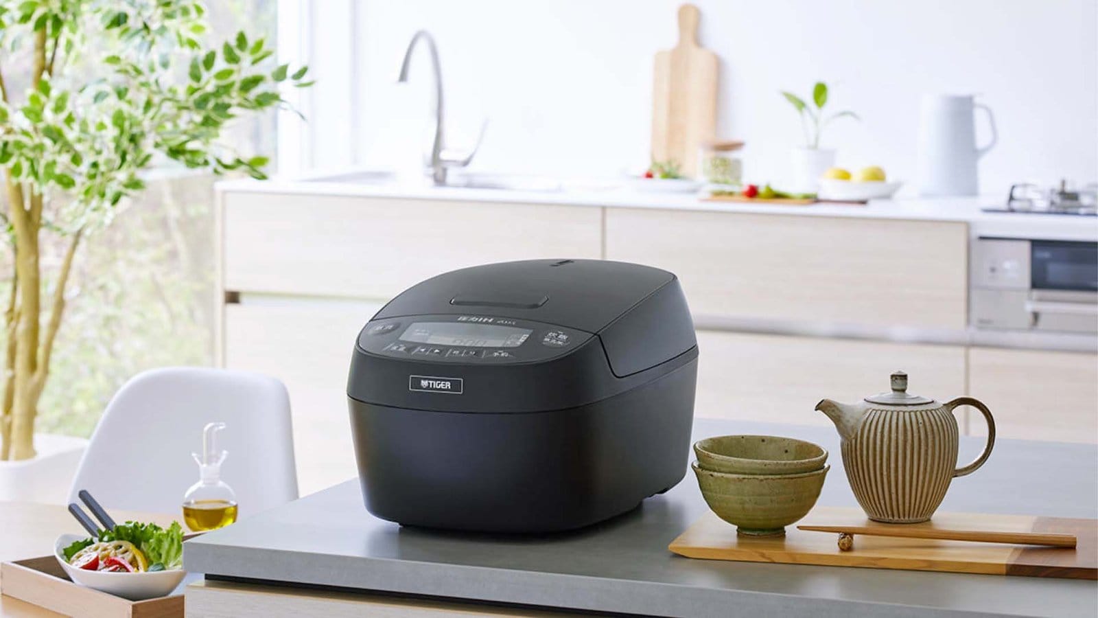 Nồi cơm điện TIGER JPV-C100KG cao tần, áp suất - Ảnh 7
