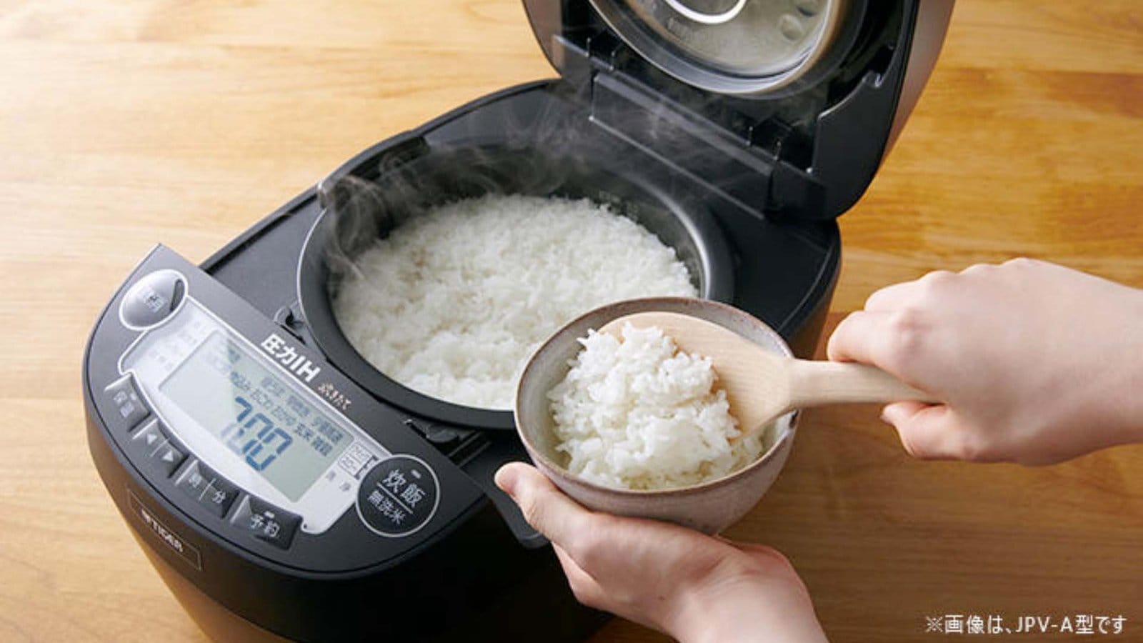 Nồi cơm điện TIGER JPV-C100KG cao tần, áp suất - Ảnh 6