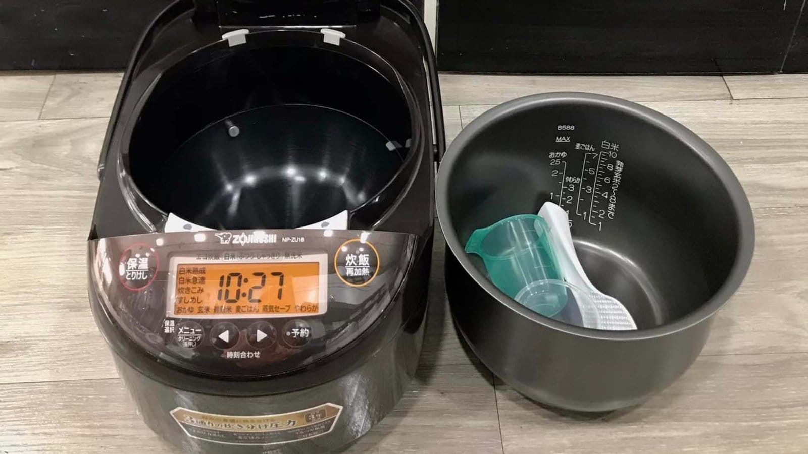 Nồi cơm điện Zojirushi NP-ZU10-TD 1.0L cao tần, áp suất - Ảnh 5