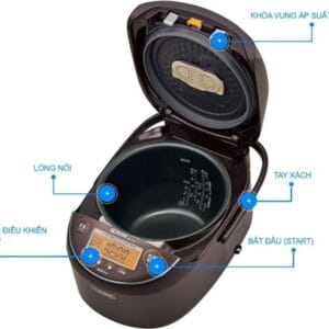 Nồi cơm điện Zojirushi NP-ZU18-TD cao tần, áp suất