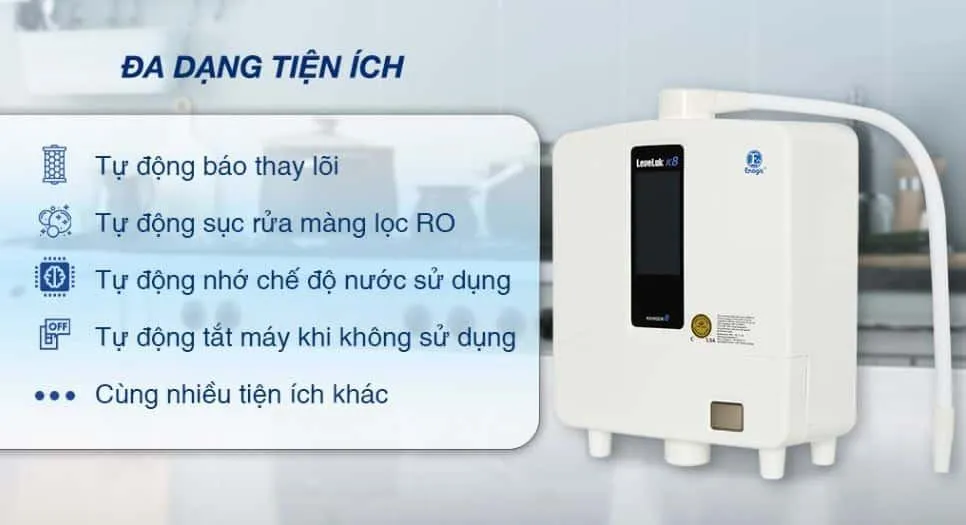 Máy Lọc Nước Ion Kiềm Kangen Leveluk K8 Máy Lọc Nước Ion Kiềm Kangen Leveluk K8