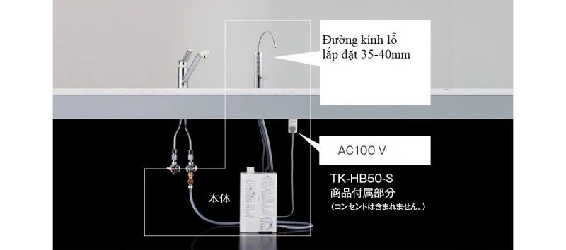 Máy lọc nước Panasonic TK-HB50-S