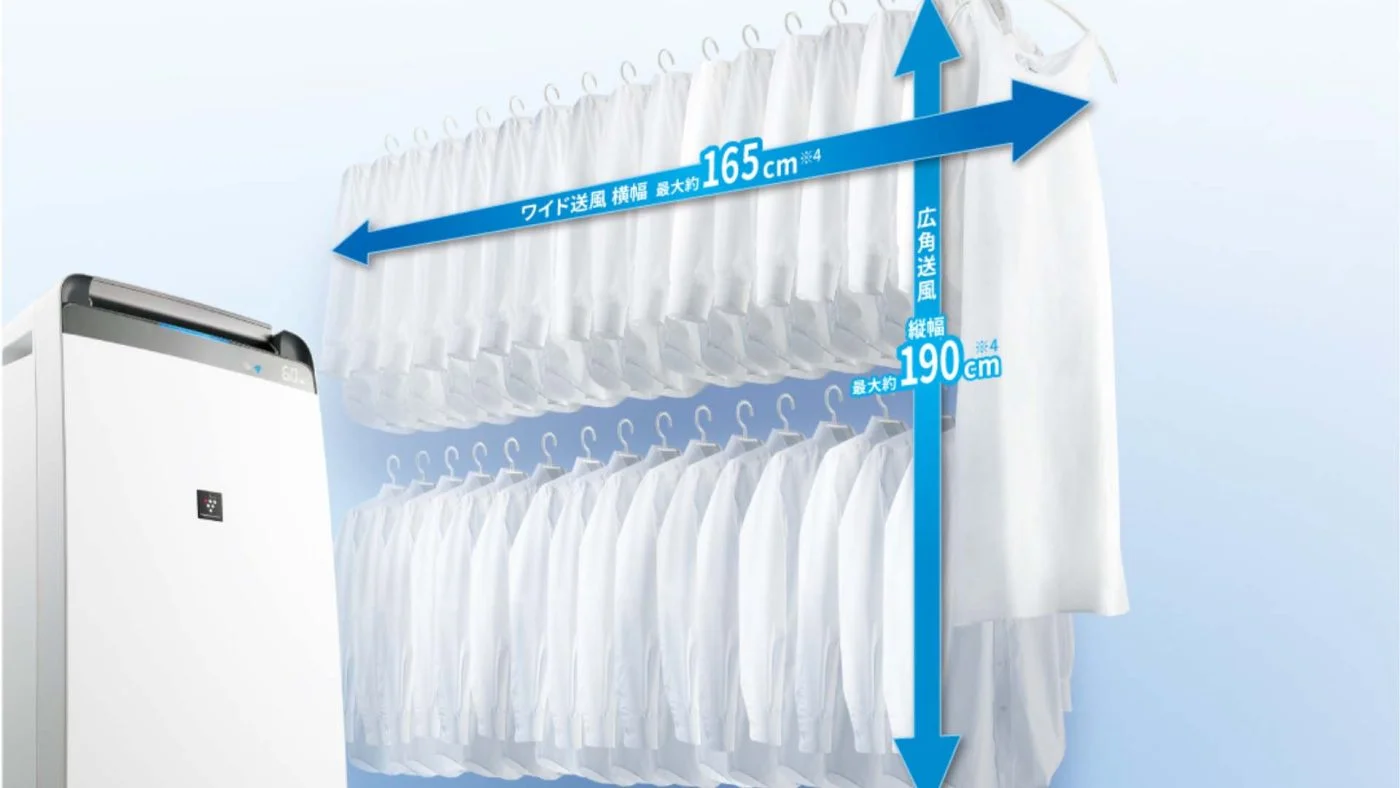 Máy hút ẩm Sharp CV-S180-W công suất 18L/ngày diện tích 75m2 May-hut-am-Sharp-CV-S180-W