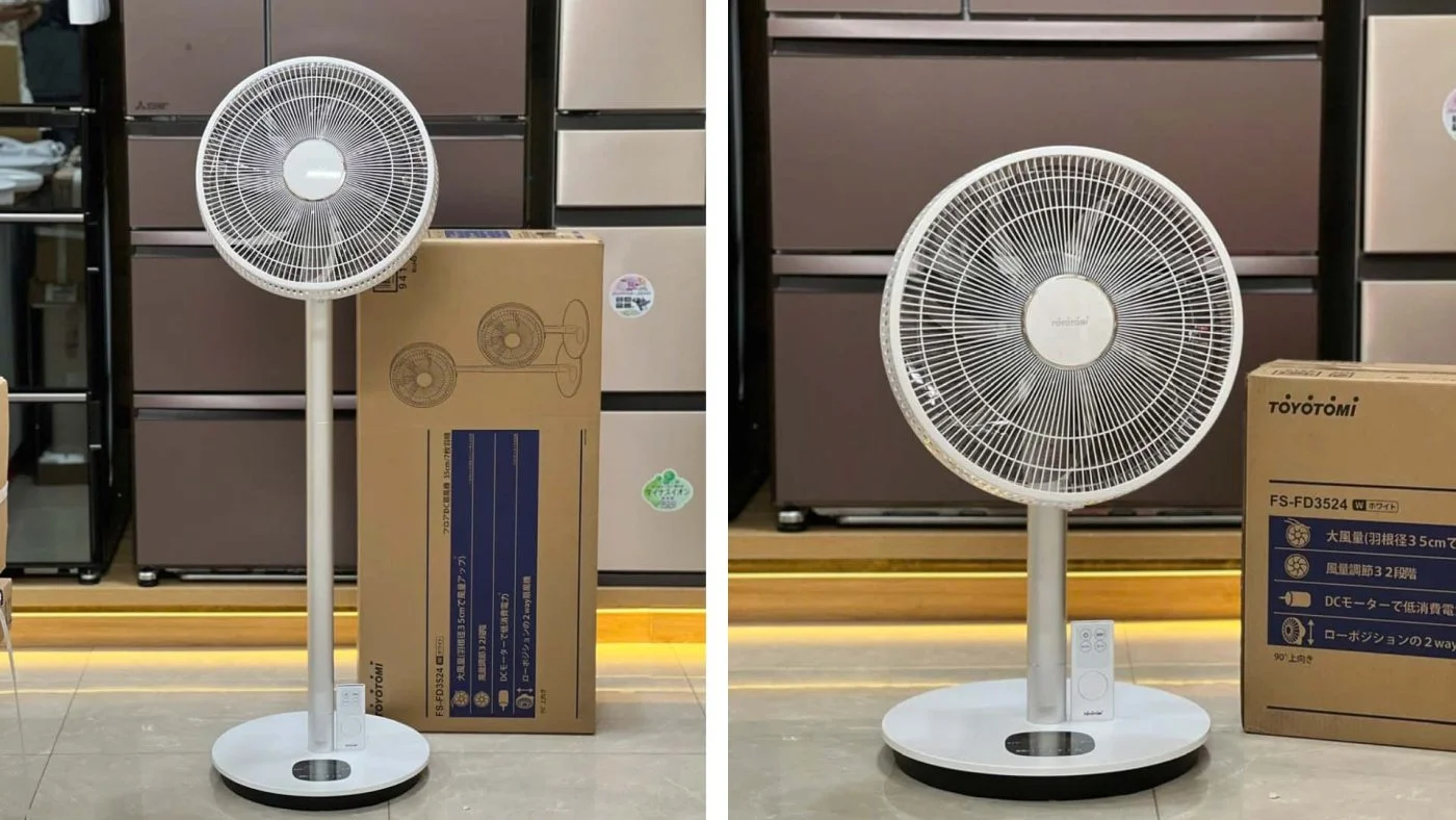 Quạt cây TOYOTOMI FS-FD3524 động cơ DC - 32 tốc độ gió quat-cay-Toyotomi-FS-FD3524