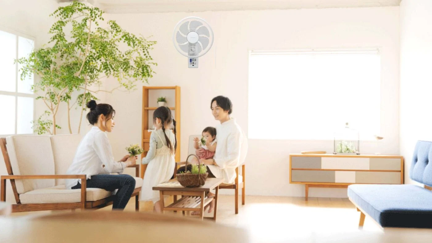 Quạt treo tường Toyotomi FW-FS30R có cảm biến chuyển động quat-treo-tuong-Toyotomi-fw-s30r