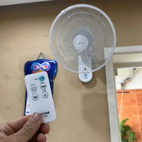 Quạt treo tường TEKNOS KI-DC482 5 cánh-40cm, động cơ DC - Ảnh 5