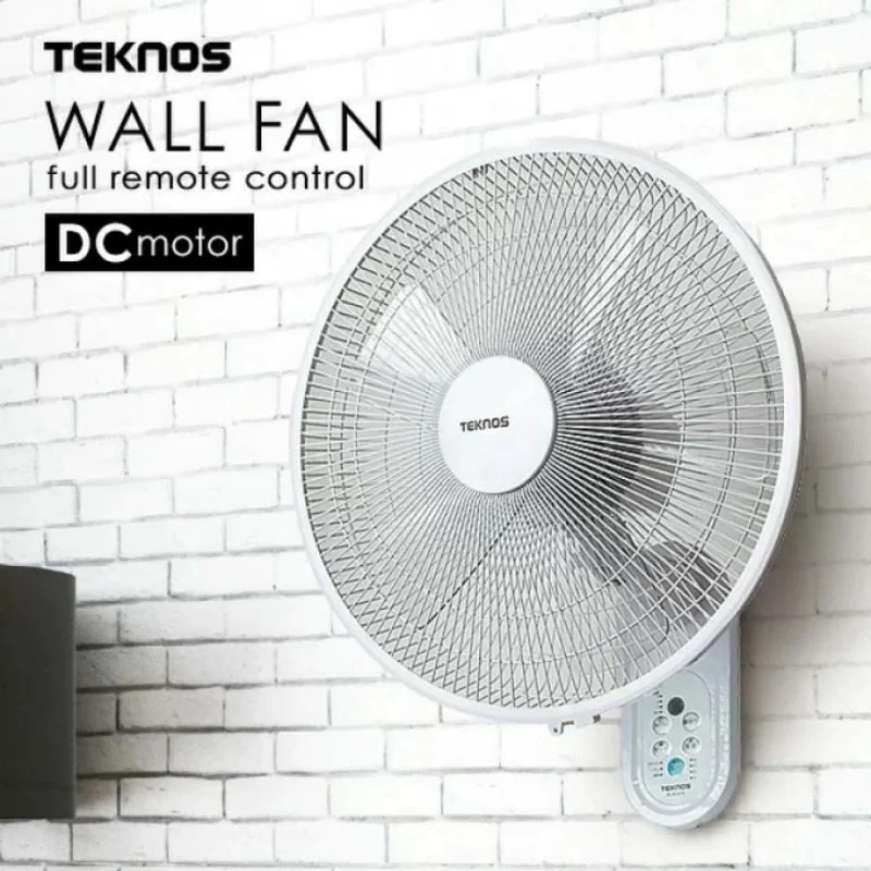 Quạt treo tường TEKNOS KI-DC482 5 cánh-40cm, động cơ DC quat-treo-tuong-TEKNOS-KI-DC482