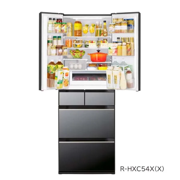Tủ lạnh Hitachi R-HXC54X-X dung tích 540L mặt gương pha lê - Ảnh 2