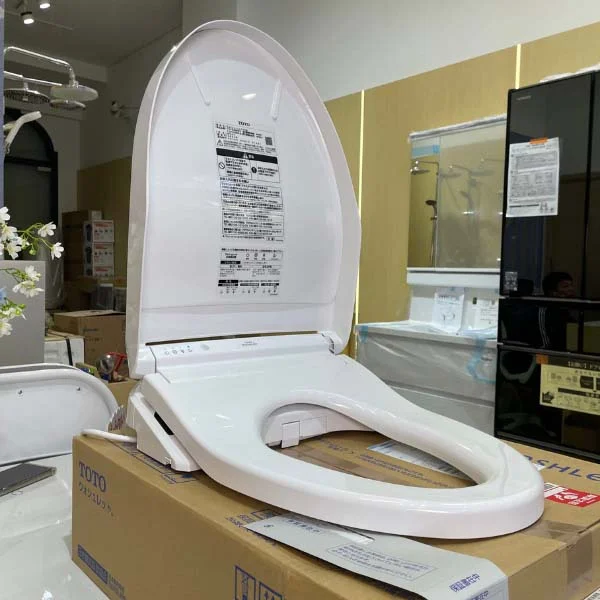 Nắp bệt TOTO TCF8DM68 tự động đóng / mở nắp - Ảnh 3