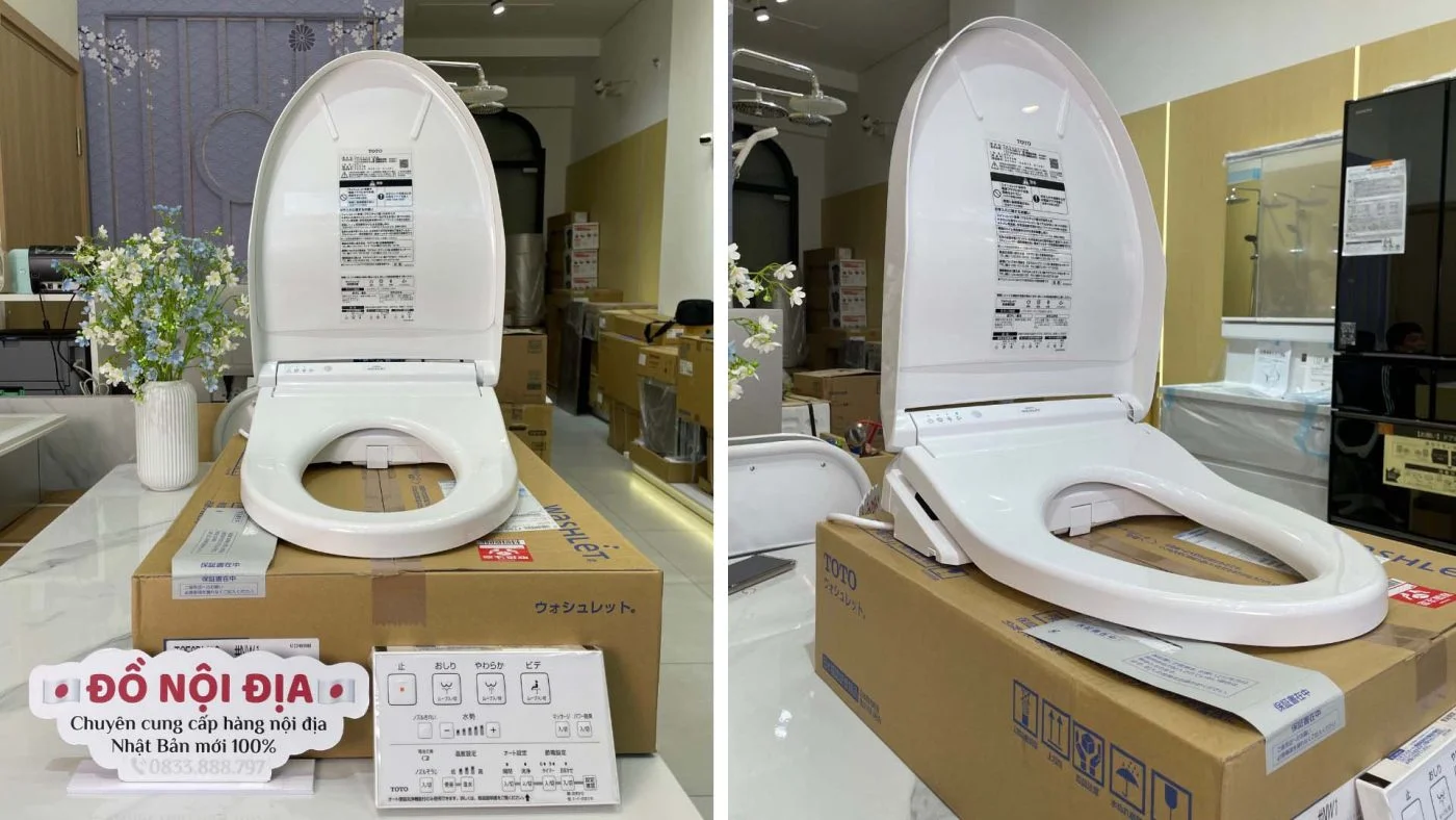 Nắp bệt TOTO TCF8DM68 tự động đóng / mở nắp nap-bet-TOTO-TCF8DM68