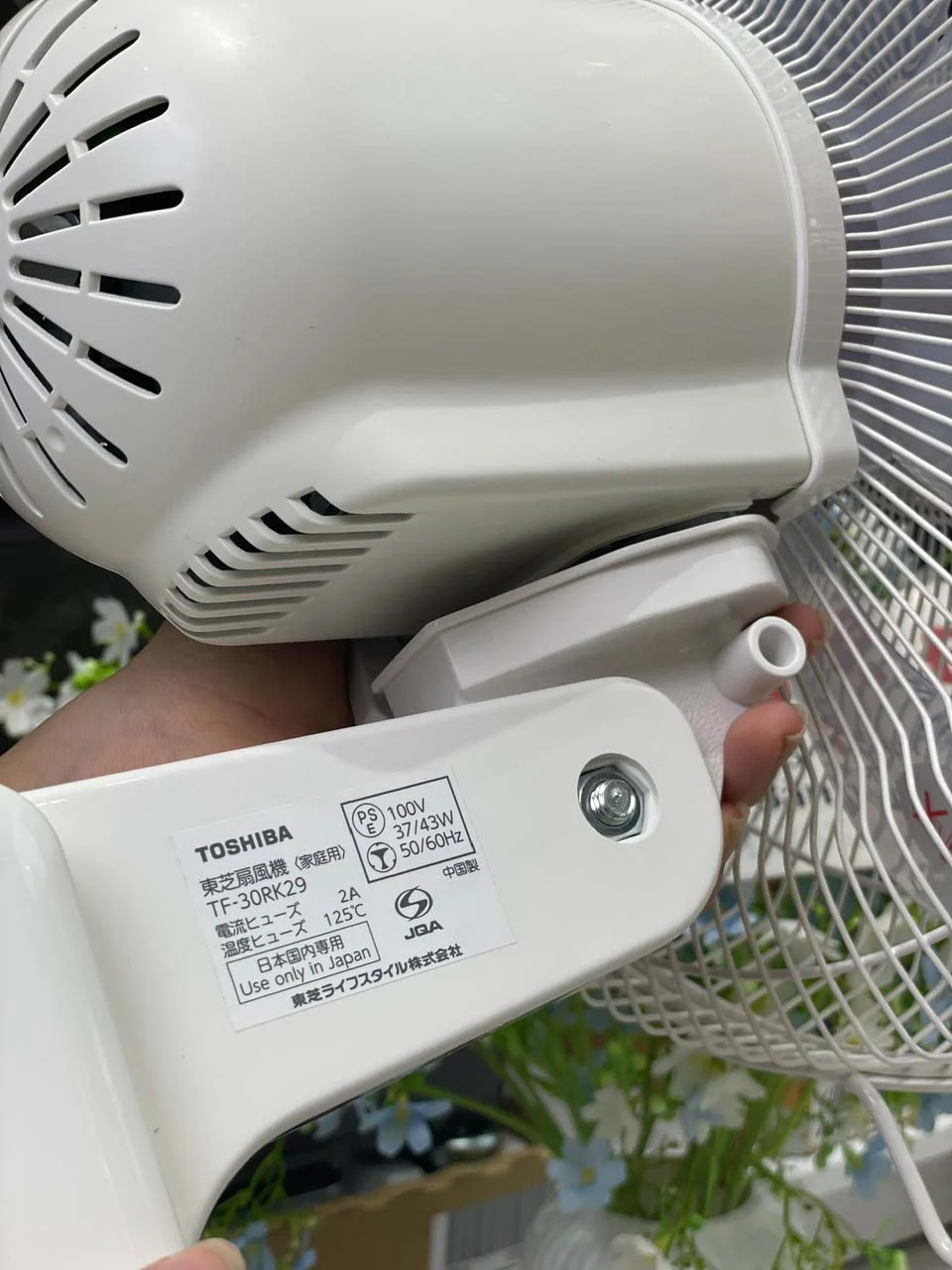Quạt treo tường Toshiba TF-30RK29 2026, 7 cánh 4 tốc độ gió - Ảnh 2